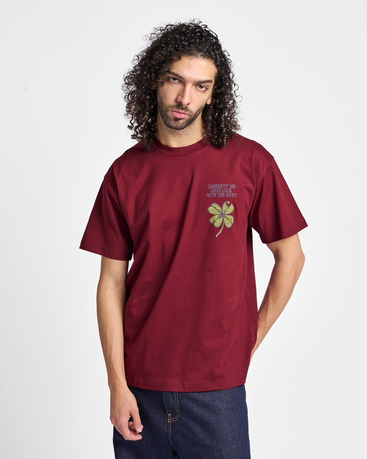 Carhartt WIP Clover T-Shirt | I036011.33GXX | AFEW STORE